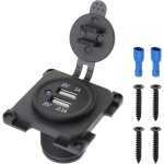 Double prise de chargeur usb prise de courant double port 5v 1a / 2. 1a charge rapide pour tlphone ...