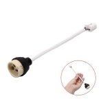 Douille lampe base support gu10 ampoule adaptateur lumi�re connecteur convertisseur fil c�ramique
