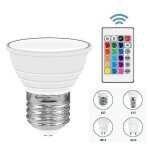 E27 smart control lampe led rgb lumire dimmable e14 gu10 mr16 rgb led lampe colore changement ampoule ...