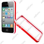 Ebeststar ® 1 verre tremp� + bumper contour de protection etui housse coque pour apple iphone 4s, 4, ...