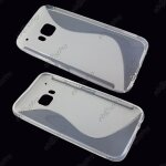 Ebeststar ® 1 verre tremp + etui housse coque s - line silicone protection en gel pour htc one m9, ...