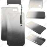 Ebeststar � pour apple iphone 4s, 4 - etui housse coque rigide motif gouttelettes + mini stylet, couleur ...