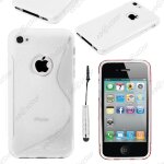 Ebeststar ® pour apple iphone 4s, 4 - housse etui coque silicone gel motif s - line protection souple ... Ebeststar ® pour apple iphone 4s, 4 - housse etui coque silicone gel motif s - line protection souple ...
