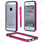 Ebeststar ® pour apple iphone se 5s 5 - housse etui coque bumper de protection + stylet, couleur rose ... Ebeststar ® pour apple iphone se 5s 5 - housse etui coque bumper de protection + stylet, couleur rose ...