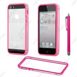 Ebeststar ® pour apple iphone se 5s 5 - housse etui coque bumper de protection + stylet, couleur transparent ...