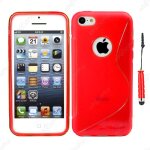 Ebeststar  pour apple iphone se 5s 5 - housse etui coque silicone gel motif s - line protection souple ...