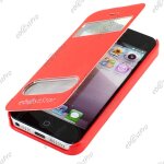 Ebeststar ® pour apple iphone 5s / 5 housse pochette protection coque etui type s - view + film d'�cran, ...