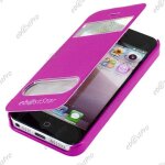 Ebeststar ® pour apple iphone 5s / 5 housse pochette protection coque etui type s - view + film d'�cran, ...