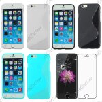Ebeststar ® pour apple iphone 6s 6 �cran 4. 7  - lot x3 housse etui coque silicone gel motif s - line ...