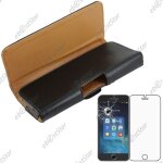 Ebeststar ® pour apple iphone 6s 6 plus ecran 5, 5  - housse etui clip ceinture portefeuille + 1 verre ...