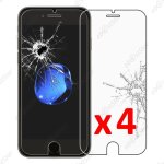 Ebeststar ® pour apple iphone 7 ecran 4, 7  - lot x4 film protection ecran verre tremp� anti casse anti ...