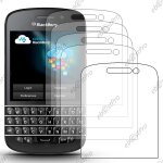 Ebeststar ® pour blackberry q10 lot x5 protection film d'�cran anti rayures anti traces