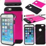 Ebeststar ® coque duo bi - couches en silicone et polycarbonate mesh etui housse pour apple iphone 6 ...