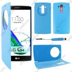 Ebeststar ® coque etui flip view cover housse portefeuille grande fen�tre pour lg g4 h815, g4 dual - ...