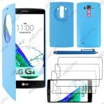 Ebeststar ® coque etui flip view cover housse portefeuille grande fen�tre pour lg g4 h815, g4 dual - ...