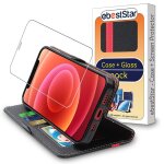 Ebeststar - coque + film verre pour iphone 12, 12 pro etui housse portefeuille pu cuir porte - cartes, ... Ebeststar - coque + film verre pour iphone 12, 12 pro etui housse portefeuille pu cuir porte - cartes, ...