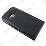 Ebeststar ® coque housse etui simili cuir rabattable pour htc one m9, one hima, couleur noir + film ...