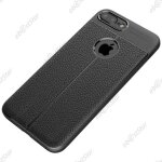 Ebeststar - coque iphone 8 plus 5, 5  (2017) etui tpu souple anti - choc motif cuir anti - d�rapante, ...