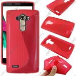 Ebeststar ® coque s - line silicone gel motif vague housse etui protection souple pour lg g4 h815, g4 ...