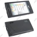 Ebeststar ® coque s - line silicone gel motif vague housse etui protection souple pour lg optimus l5 ...