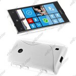 Ebeststar ® coque s - line silicone gel motif vague housse etui protection souple pour nokia lumia 520, ...