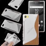 Ebeststar ® coque s - line silicone gel motif vague housse etui protection souple pour sony xperia z5 ...