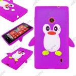 Ebeststar ® coque pingouin silicone souple etui housse design fun + film protection d'�cran pour nokia ...