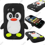 Ebeststar ® coque pingouin silicone souple etui housse design fun + film protection d'�cran pour samsung ...