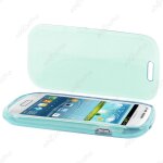 Ebeststar ® coque portefeuille a rabat housse etui livre silicone gel pour samsung galaxy s3 mini gt ...