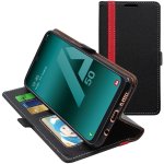 Ebeststar - coque samsung a50 galaxy sm - a505f etui portefeuille porte - cartes support stand, noir ...