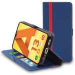 Ebeststar - coque pour samsung galaxy a13 a135f etui portefeuille pu cuir porte - cartes, bleu fonc� ...