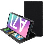 Ebeststar - coque samsung galaxy a71 sm - a715f etui portefeuille porte - cartes support stand, noir ...