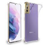 Ebeststar - coque samsung galaxy s21 + 5g etui silicone slim coins rebords renforc�s invisible antichoc, ...