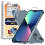 Ebeststar - coque + x2 films verre trempé iphone 13 mini etui housse silicone slim coins rebords renforcés, ... Ebeststar - coque + x2 films verre trempé iphone 13 mini etui housse silicone slim coins rebords renforcés, ...