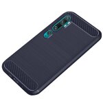 Ebeststar - coque xiaomi mi note 10, mi note 10 pro housse motif fibre carbone luxe flex tpu premium, ...