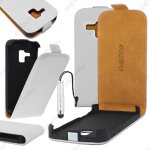 Ebeststar � etui coque housse en pu cuir + 3 film + mini stylet pour samsung galaxy trend s7560 / s duos ...