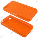 Ebeststar ® etui housse coque cercles protection en silicone gel pour apple iphone 4s, 4, couleur orange ...