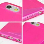 Ebeststar ® etui housse coque s - line silicone protection en gel pour apple iphone 5c, couleur rose ...
