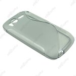 Ebeststar ® etui housse coque s - line silicone protection en gel pour htc desire s, g12, couleur gris ...