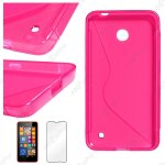 Ebeststar ® etui housse coque s - line silicone protection en gel pour nokia lumia 630, couleur rose ... Ebeststar ® etui housse coque s - line silicone protection en gel pour nokia lumia 630, couleur rose ...