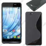 Ebeststar ® etui housse coque s - line silicone protection en gel pour wiko getaway, couleur noir + ...