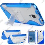 Ebeststar ® etui housse coque rigide s - line stand support bequille pour samsung galaxy s3 i9300 i9305, ...