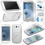 Ebeststar ® etui housse coque rigide s - line stand support bequille pour samsung galaxy s3 i9300 i9305, ...
