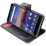 Ebeststar - etui nokia nokia 3. 1 (2018) coque portefeuille pu cuir, noir [dimensions precises smartphone ...
