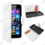 Ebeststar ® etui portefeuille housse protection folio coque pour microsoft lumia 535, couleur blanc ...