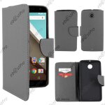 Ebeststar ® etui portefeuille housse protection folio coque pour motorola nexus 6, nexus x, couleur ...