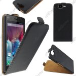 Ebeststar ® etui en pu cuir clapet ultra fine housse coque pour wiko highway 4g, couleur noir + film ...
