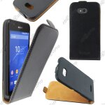 Ebeststar ® etui pu cuir rabattable housse coque ultra slim pour sony xperia e4g, e4g dual, couleur ...