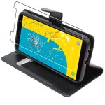 Ebeststar - etui samsung galaxy j6 2018 sm - j600f coque portefeuille pu cuir, noir [dimensions precises ...