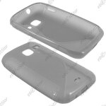 Ebeststar � film + etui housse coque s - line silicone protection en gel pour samsung wave y s5380, couleur ...